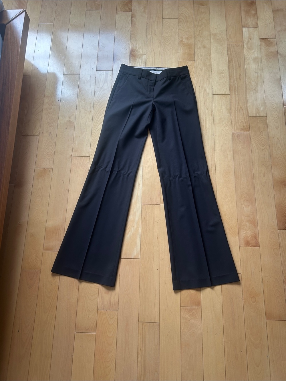 Theory dark brown Wide-Leg Women's Pants